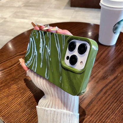 Solid Color Wave Texture TPU Phone Case, For iPhone 14 /13, For iPhone 14 Pro, For iPhone 14 Pro Max