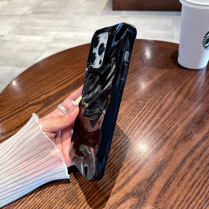 Solid Color Wave Texture TPU Phone Case, For iPhone X / XS, For iPhone XR, For iPhone XS Max
