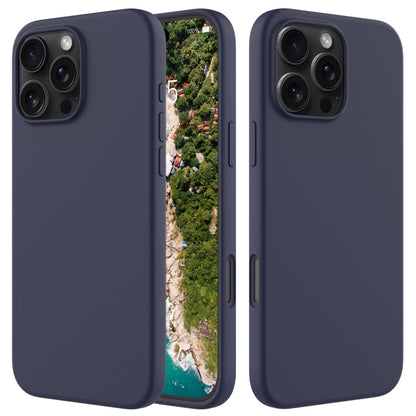Solid Color Silicone Phone Case, For iPhone Air, For iPhone 16 Pro Max