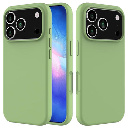 Solid Color Silicone Phone Case, For iPhone 17e / 16e, For iPhone 17 Pro Max