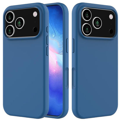 Solid Color Silicone Phone Case, For iPhone 17e / 16e, For iPhone 17 Pro Max