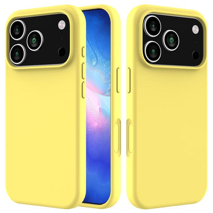 Solid Color Silicone Phone Case, For iPhone 17e / 16e, For iPhone 17 Pro Max