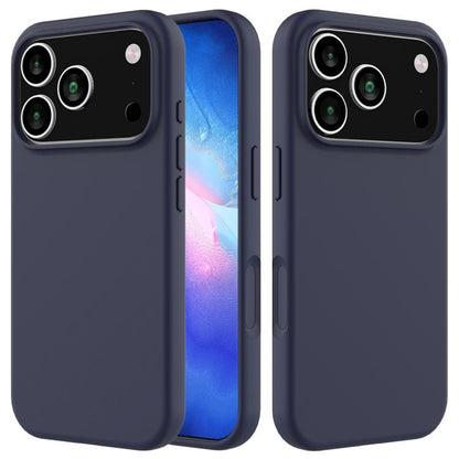 Solid Color Silicone Phone Case, For iPhone 17e / 16e, For iPhone 17 Pro Max