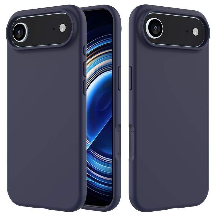 Solid Color Silicone Phone Case, For iPhone Air, For iPhone 16 Pro Max