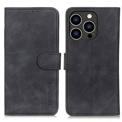 KHAZNEH Retro Texture Leather Phone Case, For iPhone 16e / 17e, For iPhone 17 Pro Max, For iPhone 17 Pro, For iPhone 17, For iPhone Air, For iPhone 16 Pro Max