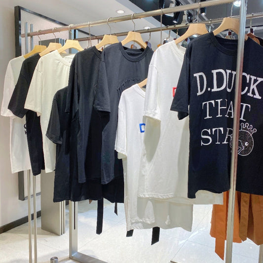 100-Pack Bulk Buy T-shirt Top Blouse, Clearance Clothes Insanely Low Prices, Style and Size & Color Match Randomly, T-shirt