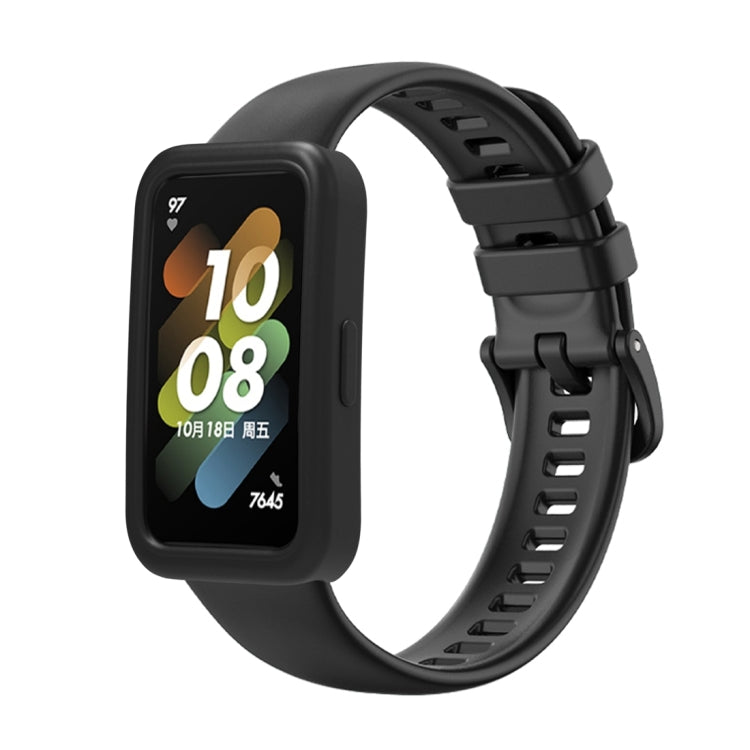 Silicone Protective Case + Silicone Watch Band Kit, For Huawei Band 8