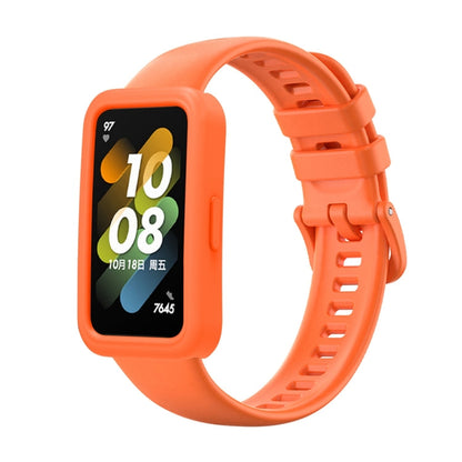 Silicone Protective Case + Silicone Watch Band Kit, For Huawei Band 8