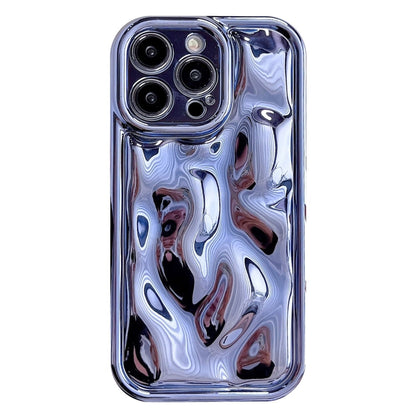 Electroplating Meteorite Texture TPU Phone Case, For iPhone 16 Plus, For iPhone 16, For iPhone 15 Pro Max, For iPhone 15 Pro, For iPhone 15 Plus, For iPhone 15