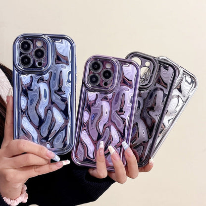 Electroplating Meteorite Texture TPU Phone Case, For iPhone 13, For iPhone 12, For iPhone 12 Pro Max, For iPhone 12 Pro, For iPhone 11 Pro Max, For iPhone 11