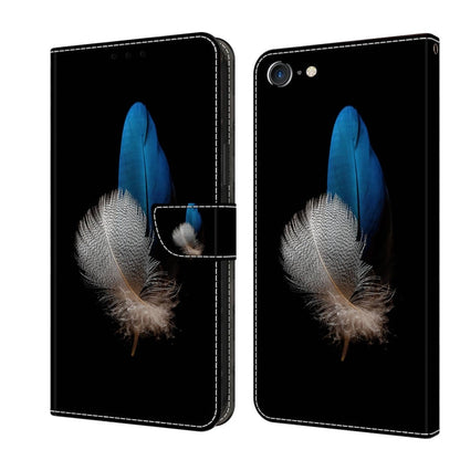Crystal 3D Shockproof Protective Leather Phone Case, For iPhone 6 Plus / 7 Plus / 8 Plus