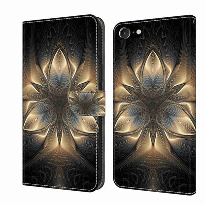 Crystal 3D Shockproof Protective Leather Phone Case, For iPhone 6 / 7