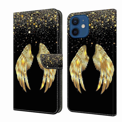 Crystal 3D Shockproof Protective Leather Phone Case, For iPhone 12 mini / 13 mini