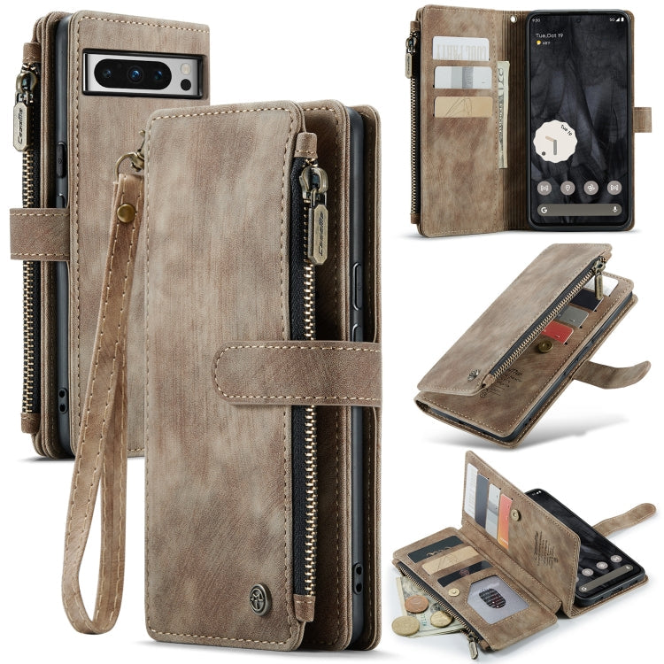 CaseMe C30 Multifunctional Leather Phone Case, For Google Pixel 8a, For Google Pixel 8 Pro, For Google Pixel 8