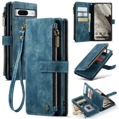 CaseMe C30 Multifunctional Leather Phone Case, For Google Pixel 8a, For Google Pixel 8 Pro, For Google Pixel 8