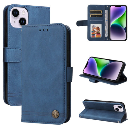 Skin Feel Life Tree Leather Phone Case, For iPhone 16, For iPhone 15 Pro Max, For iPhone 15 Pro, For iPhone 15 Plus