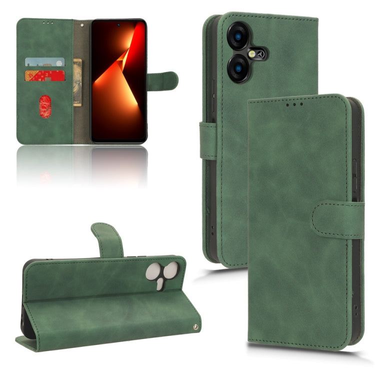 Skin Feel Magnetic Flip Leather Phone Case, For Tecno Pop 8, For Tecno Pova 5 Pro, For Tecno Pova Neo 3, For Tecno Pova 5