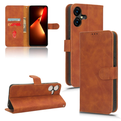 Skin Feel Magnetic Flip Leather Phone Case, For Tecno Pop 8, For Tecno Pova 5 Pro, For Tecno Pova Neo 3, For Tecno Pova 5