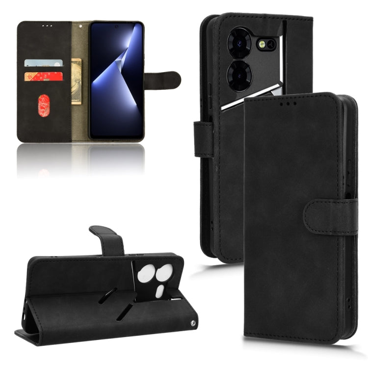 Skin Feel Magnetic Flip Leather Phone Case, For Tecno Pop 8, For Tecno Pova 5 Pro, For Tecno Pova Neo 3, For Tecno Pova 5