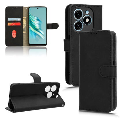 Skin Feel Magnetic Flip Leather Phone Case, For Tecno Pova 6 Neo, For Tecno Camon 30 4G, For Tecno Spark 20 Pro, For Tecno Spark 20