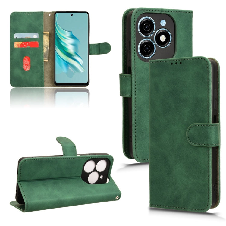 Skin Feel Magnetic Flip Leather Phone Case, For Tecno Pova 6 Neo, For Tecno Camon 30 4G, For Tecno Spark 20 Pro, For Tecno Spark 20