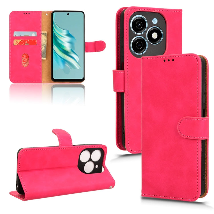 Skin Feel Magnetic Flip Leather Phone Case, For Tecno Pova 6 Neo, For Tecno Camon 30 4G, For Tecno Spark 20 Pro, For Tecno Spark 20