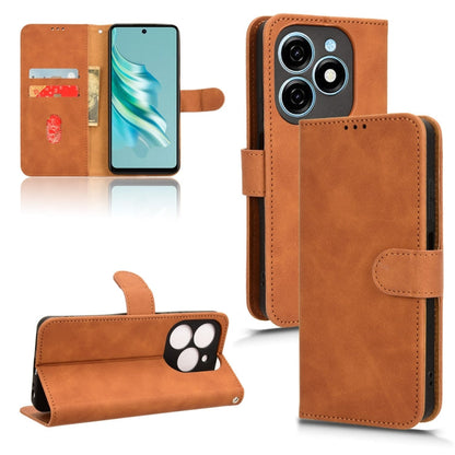 Skin Feel Magnetic Flip Leather Phone Case, For Tecno Pova 6 Neo, For Tecno Camon 30 4G, For Tecno Spark 20 Pro, For Tecno Spark 20