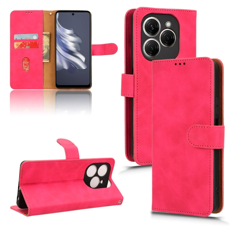 Skin Feel Magnetic Flip Leather Phone Case, For Tecno Pova 6 Neo, For Tecno Camon 30 4G, For Tecno Spark 20 Pro, For Tecno Spark 20