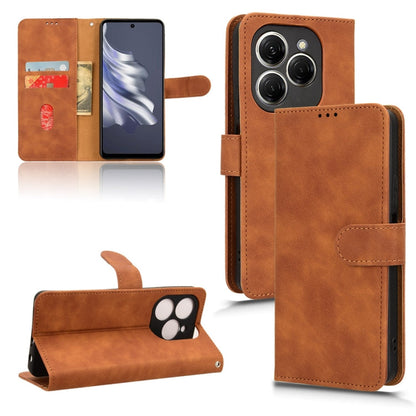 Skin Feel Magnetic Flip Leather Phone Case, For Tecno Pova 6 Neo, For Tecno Camon 30 4G, For Tecno Spark 20 Pro, For Tecno Spark 20