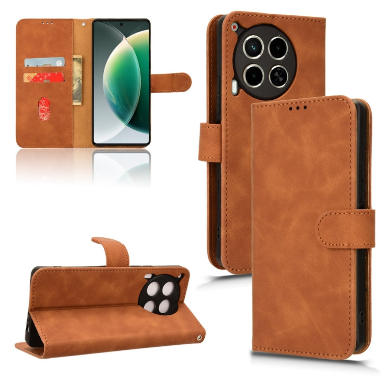 Skin Feel Magnetic Flip Leather Phone Case, For Tecno Pova 6 Neo, For Tecno Camon 30 4G, For Tecno Spark 20 Pro, For Tecno Spark 20