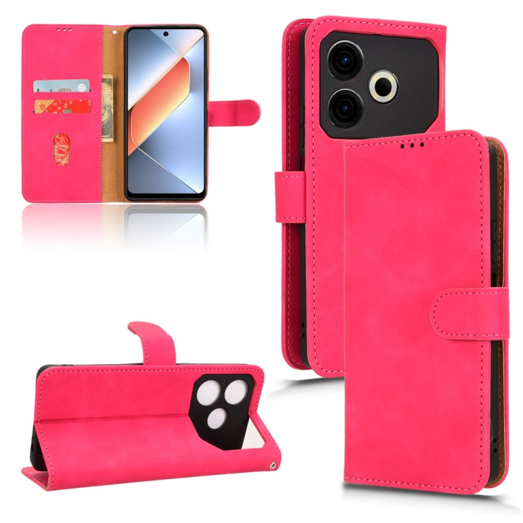 Skin Feel Magnetic Flip Leather Phone Case, For Tecno Pova 6 Neo, For Tecno Camon 30 4G, For Tecno Spark 20 Pro, For Tecno Spark 20