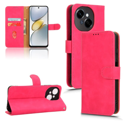 Skin Feel Magnetic Flip Leather Phone Case, For Tecno Spark Go 2025 / Spark Go 1, For Tecno Pop 9, For Tecno Spark Go 5G, For Tecno Camon 30S Pro