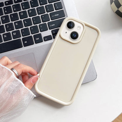 Shockproof Frame Frosted TPU Phone Case, For iPhone 14 Plus, For iPhone 14, For iPhone 14 Pro, For iPhone 14 Pro Max