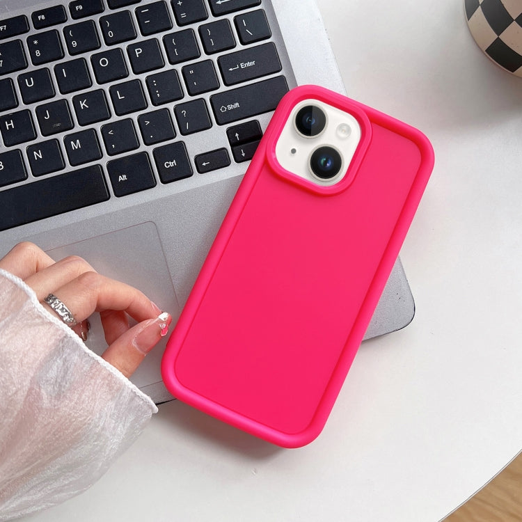Shockproof Frame Frosted TPU Phone Case, For iPhone 14 Plus, For iPhone 14, For iPhone 14 Pro, For iPhone 14 Pro Max