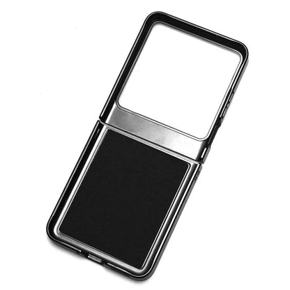 Cow Pattern Sewing Back Cover Phone Case, For Tecno Phantom V Flip2, For Tecno Phantom V Fold2, For Tecno Phantom V Flip, For Tecno Phantom V Fold