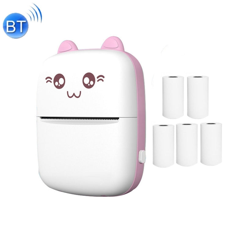 C9 Mini Bluetooth Wireless Thermal Printer, With 1 Roll Paper, With 5 Papers, With 10 Papers, With 5 Sticker Papers, With 5 Papers & 5 Sticker Papers, With 5 Papers & 5 Sticker & 3 Color Papers