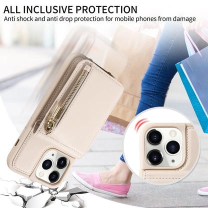 Crossbody Lanyard Zipper Wallet Leather Phone Case, For iPhone 11 Pro, For iPhone X / XS, For iPhone XR, For iPhone XS Max