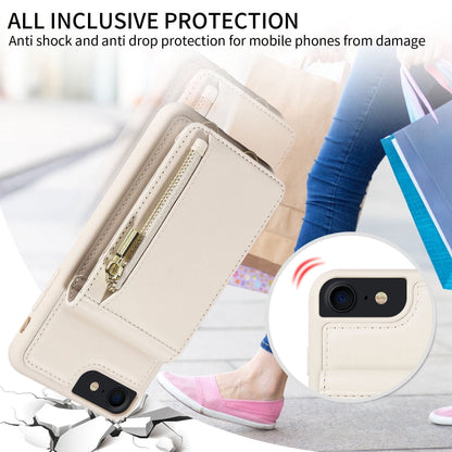 Crossbody Lanyard Zipper Wallet Leather Phone Case, For iPhone SE 2022/ 7 / 8, For iPhone 13 Pro Max, For iPhone 13 Pro, For iPhone 13