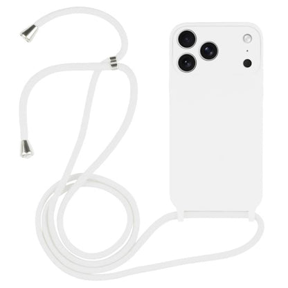 Crossbody Lanyard Liquid Silicone Case, For iPhone 17 Pro Max, For iPhone 17 Pro