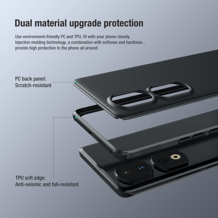 NILLKIN Frosted Shield Pro PC + TPU Phone Case, For Honor 90 Pro