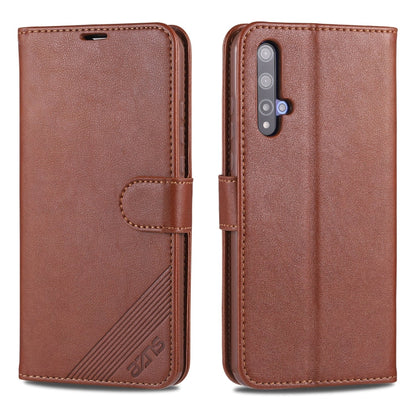 AZNS Sheepskin Texture Horizontal Flip Leather Case with Holder & Card Slots & Wallet, For Huawei Mate 20 / 20X, For Huawei Mate 20 Pro, For Huawei Mate 30 Lite / Nova 5i Pro, For Huawei Mate 30 / Mate 30 Pro, For Huawei Nova 5 / 5 Pro                 ...