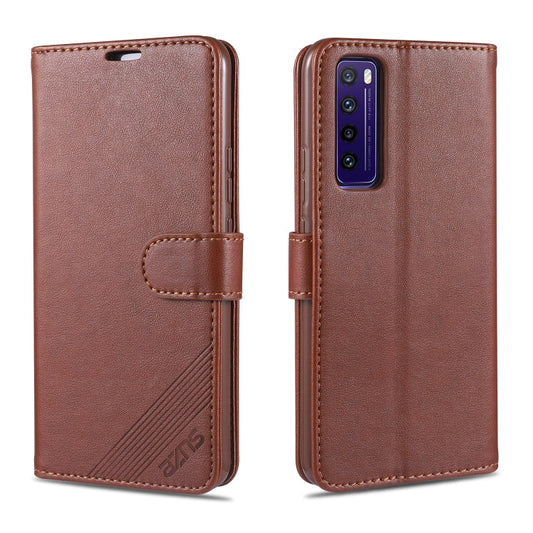 AZNS Sheepskin Texture Horizontal Flip Leather Case with Holder & Card Slots & Wallet, For Huawei Nova 7 / 7 Pro, For Huawei Nova 7 SE, For Huawei P30, For Huawei P30 Lite / Nova 4E, For Huawei P30 Pro, For Huawei P40 / P40 Pro