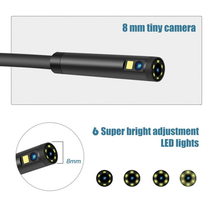 P40 5.5mm 1080P IP68 Waterproof 4.3 inch Highlight Screen Dual Camera Digital Endoscope, 2m Hard Cable, 5m Hard Cable, 10m Hard Cable