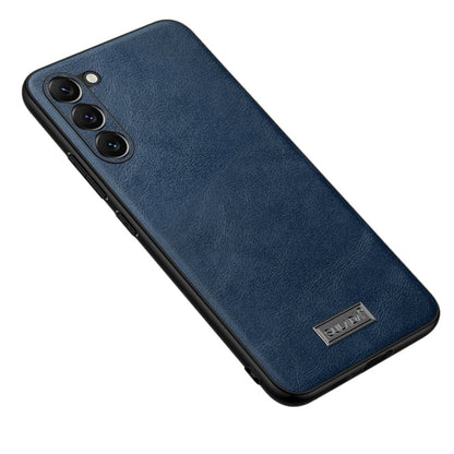 SULADA Shockproof TPU Hybrid Handmade Leather Phone Case, For Samsung Galaxy S23 5G