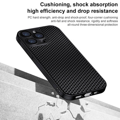 Honeycomb Radiating PC Phone Case, For iPhone 14 Plus, For iPhone 14, For iPhone 14 Pro