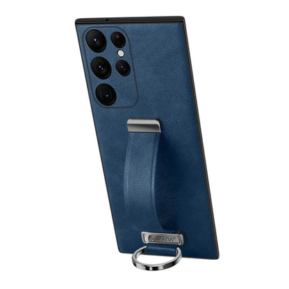 SULADA PC Hybrid Leather Texture Skin Feel Shockproof Phone Case, For Samsung Galaxy S24+ 5G, For Samsung Galaxy S24 5G, For Samsung Galaxy S23 Ultra 5G, For Samsung Galaxy S23+ 5G
