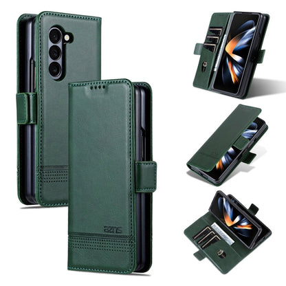 AZNS Magnetic Calf Texture Flip Leather Phone Case, For Samsung Galaxy Z Flip7 FE / Flip6, For Samsung Galaxy Z Fold7 5G, For Samsung Galaxy Z Flip7 5G, For Samsung Galaxy Z Fold6 5G