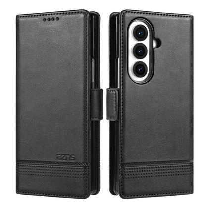AZNS Magnetic Calf Texture Flip Leather Phone Case, For Galaxy Z Fold8 Ultra 5G, For Galaxy Z Flip8 5G, For Samsung Galaxy Z Flip7 FE / Flip6, For Samsung Galaxy Z Fold7 5G