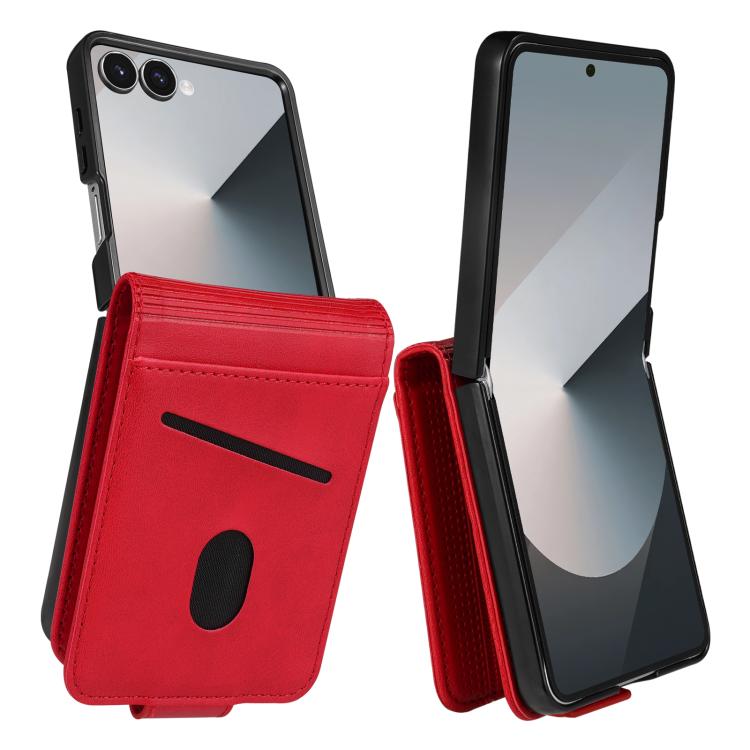 AZNS Magnetic Calf Texture Flip Leather Phone Case, For Galaxy Z Fold8 Ultra 5G, For Galaxy Z Flip8 5G, For Samsung Galaxy Z Flip7 FE / Flip6, For Samsung Galaxy Z Fold7 5G