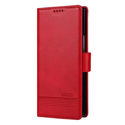 AZNS Magnetic Calf Texture Flip Leather Phone Case, For Galaxy Z Fold8 Ultra 5G, For Galaxy Z Flip8 5G, For Samsung Galaxy Z Flip7 FE / Flip6, For Samsung Galaxy Z Fold7 5G